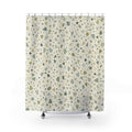 Sage Olive Chip Shower Curtain