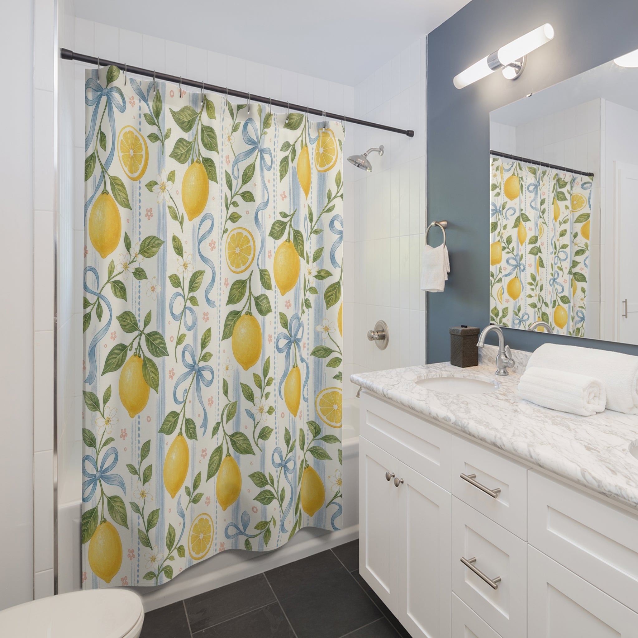 Lemon Shower Curtain