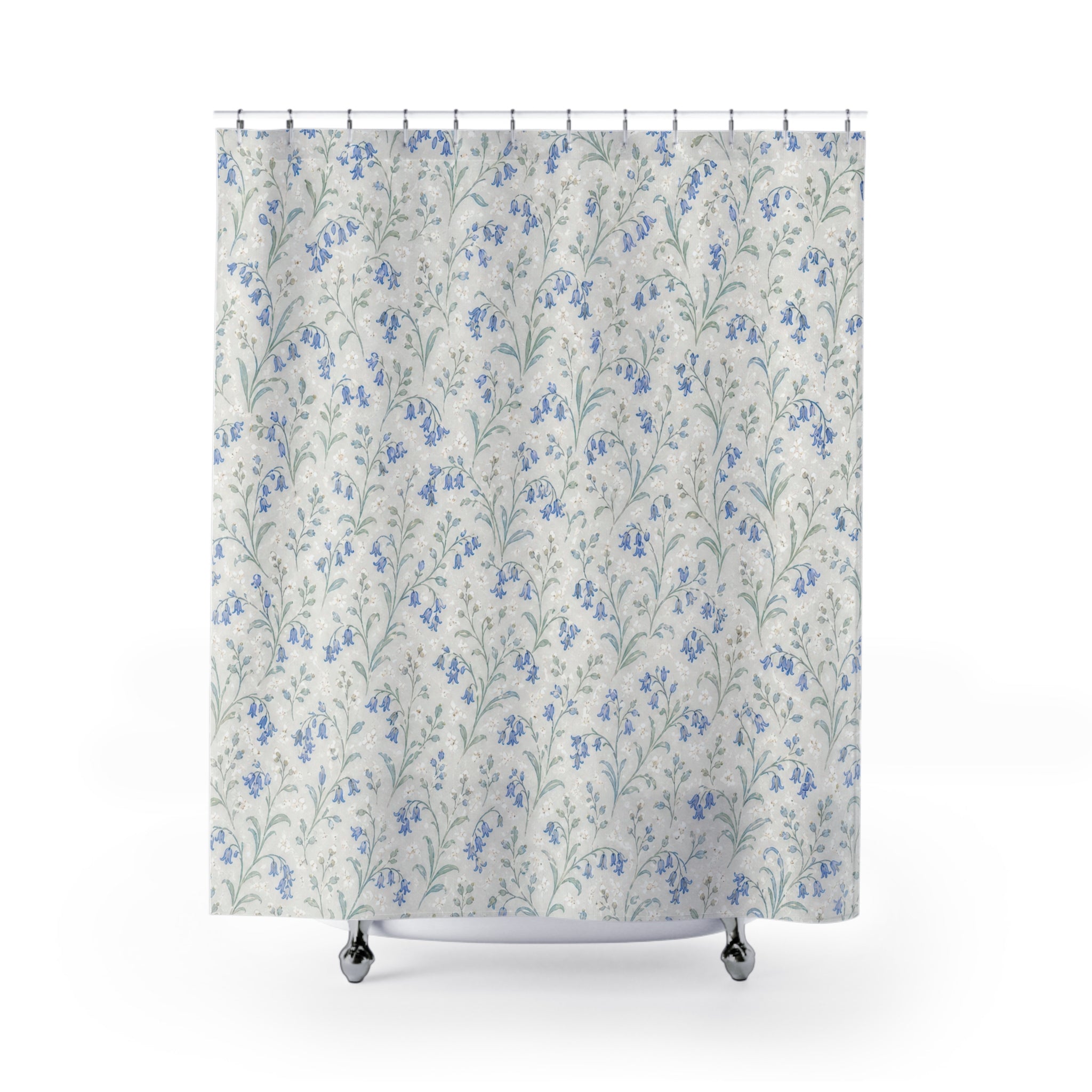 Bluebell Floral Shower Curtain