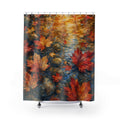 Mixed Media Maple Creek Shower Curtain