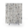 Terrazzo Look Shower Curtain