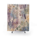 Lavender Cloud Herbarium Shower Curtain