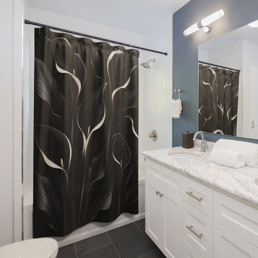Calla Lily Flower Shower Curtain
