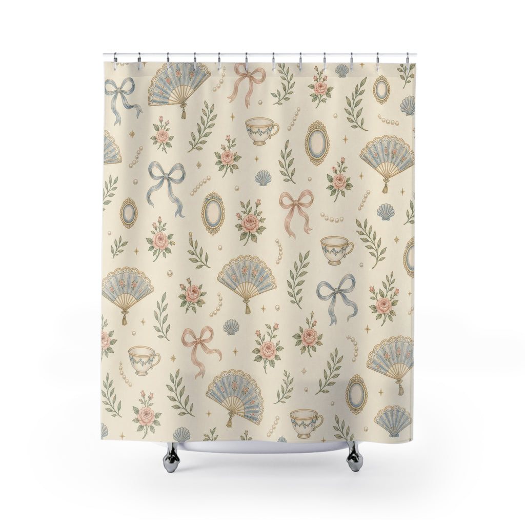 Vintage Shower Curtain