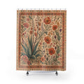 Desert Garden Boho Floral Shower Curtain