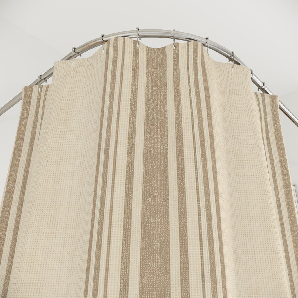 Thin Vertical Stripe Shower Curtain