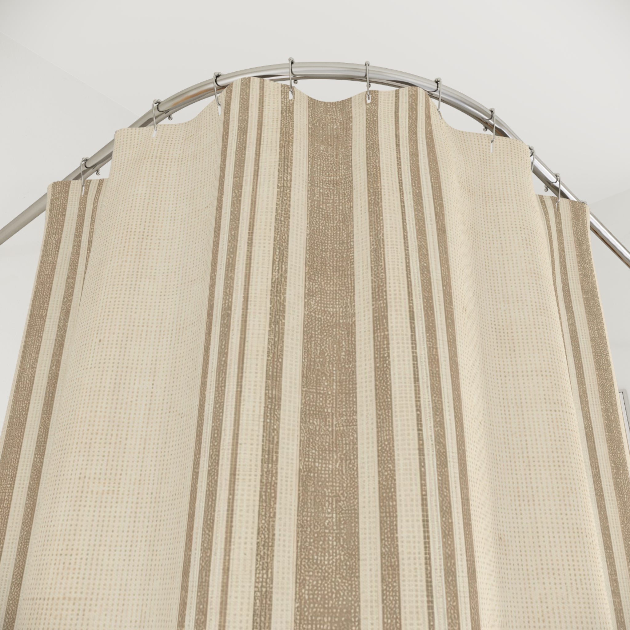 Thin Vertical Stripe Shower Curtain