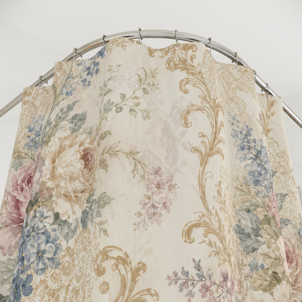 Painterly Edwardian Shower Curtain