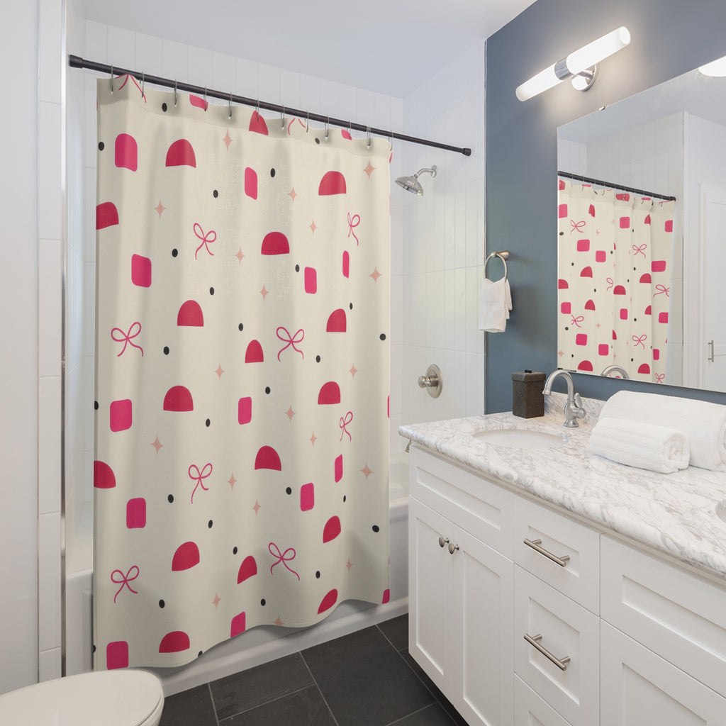 Hot Pink Shower Curtain