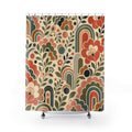 Retro Chic Shower Curtain