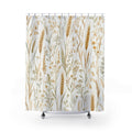 Wheat Meadow Botanical Shower Curtain