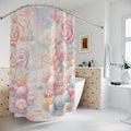 Kids Candy Shower Curtain – Rainbow Lollipop