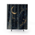 Celestial Shower Curtain: Starry Night Sky