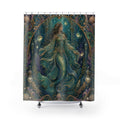 Dark Mermaid Arch Shower Curtain