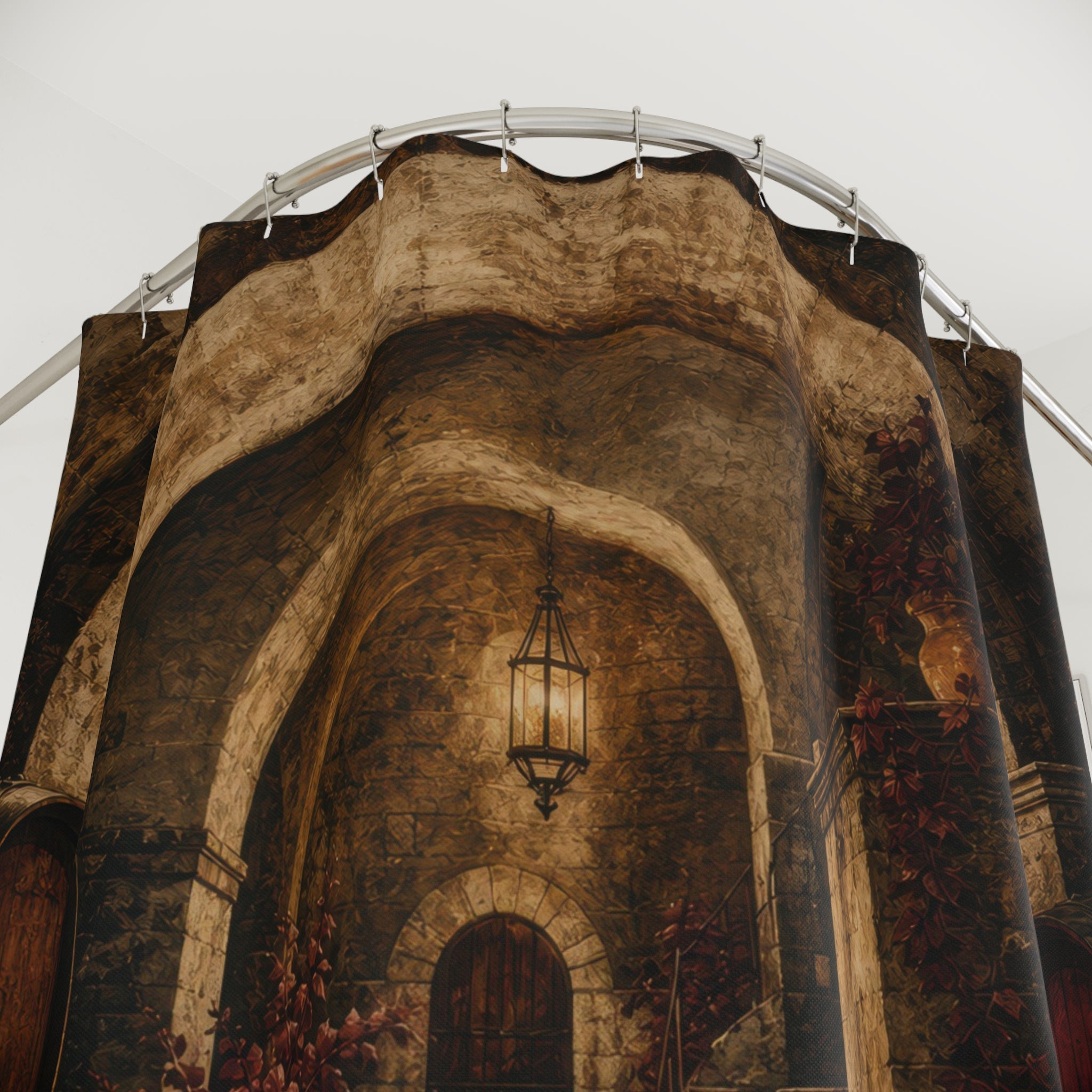 Unique Wine Cellar Shower Curtain