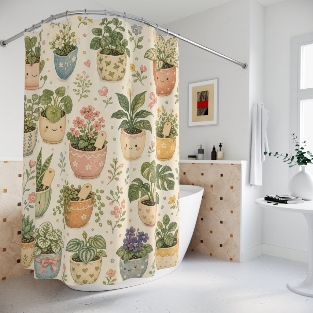 Plant Shower Curtain