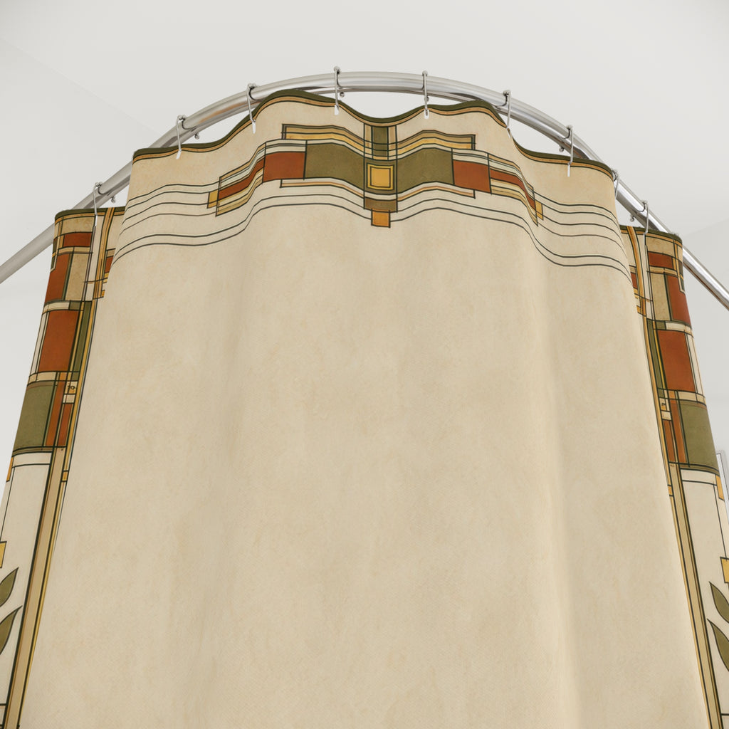 Prairie Border Shower Curtain