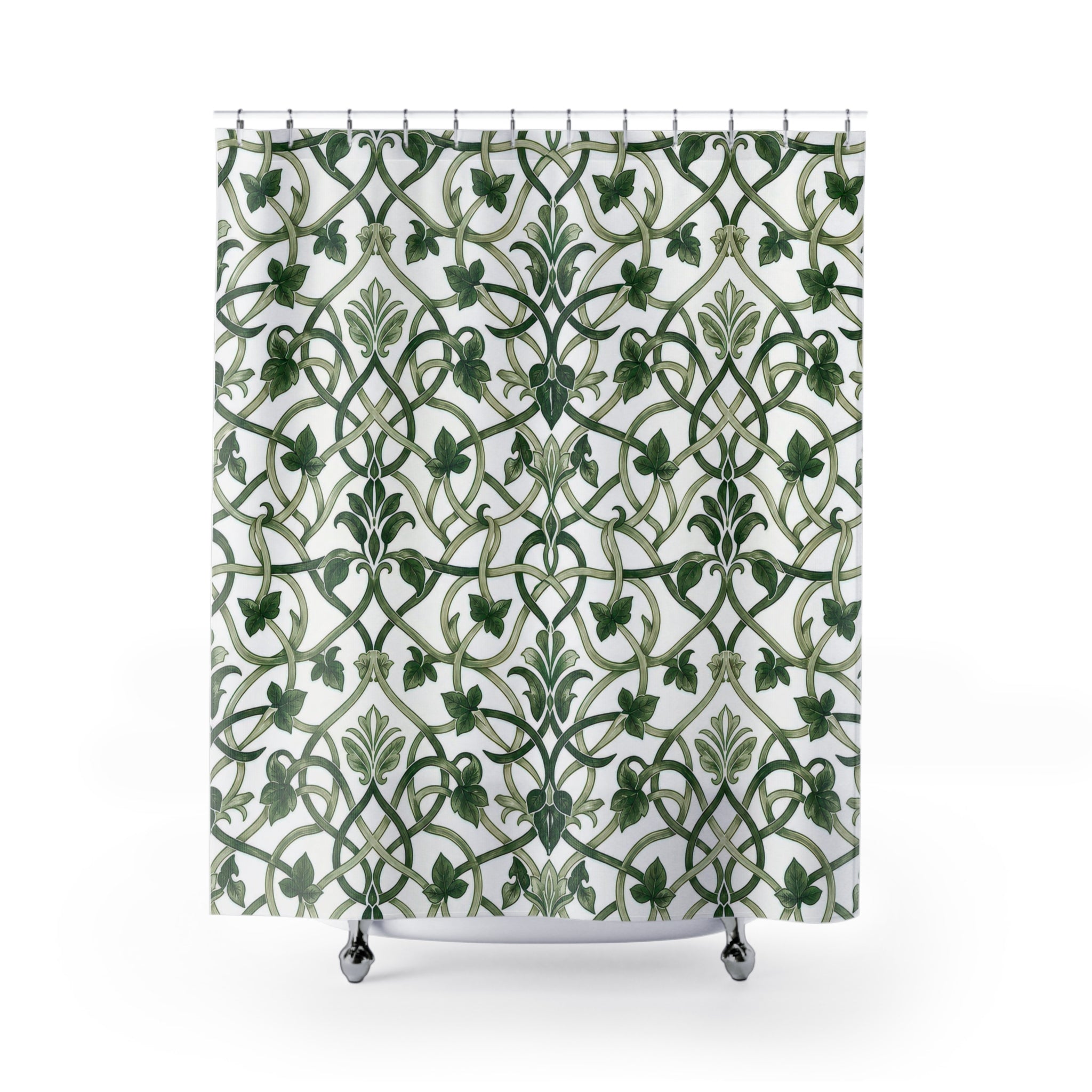 Garden Trellis Vine Shower Curtain