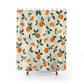 Citrus Fruit Orange Shower Curtain: Citrus Fruit Shower Curtai