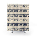 Greek Key Shower Curtain: Classic Meander