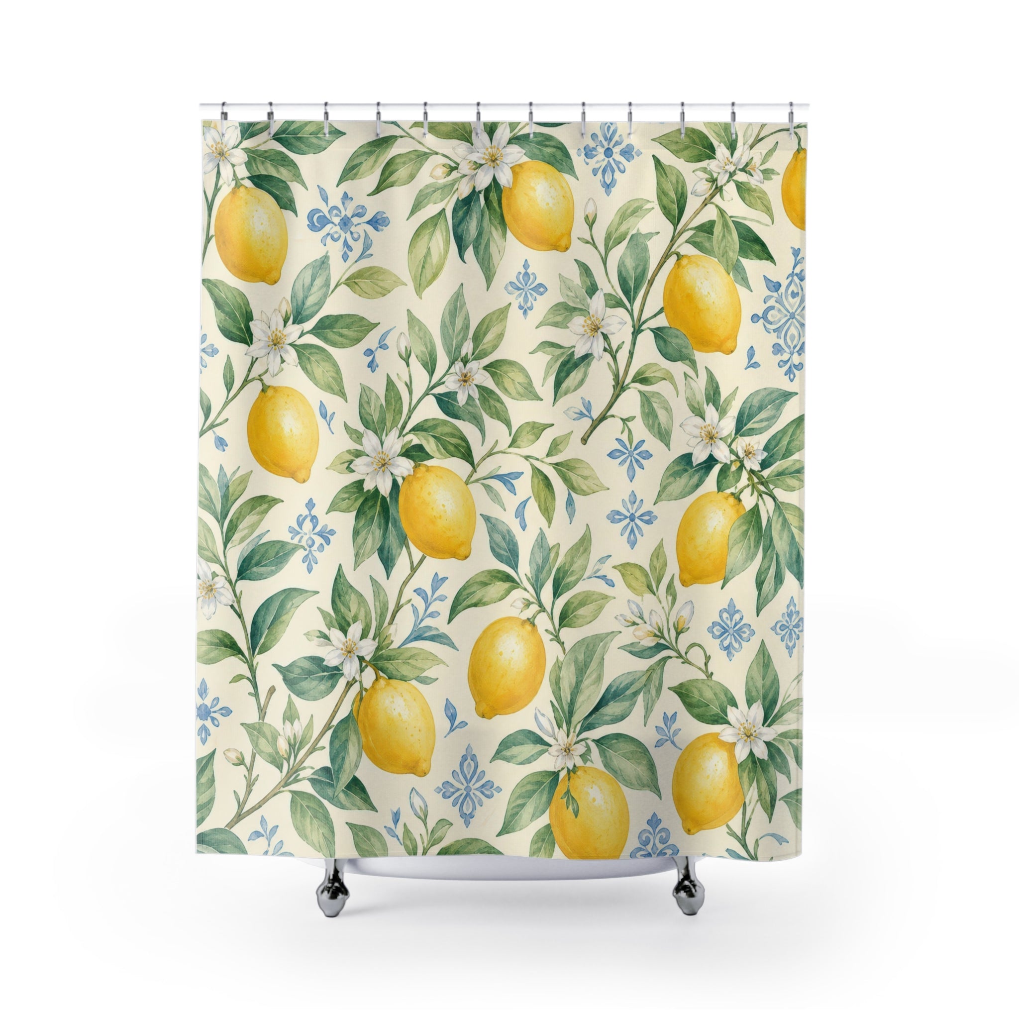Lemon Branch Shower Curtain