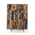 Modern Botanical Arch Shower Curtain