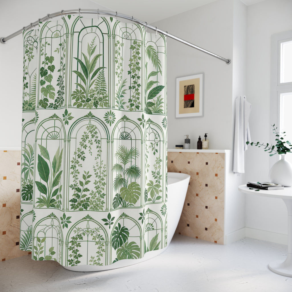 Botanical Garden Arch Shower Curtain