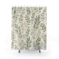 Olive Garden Print Shower Curtain