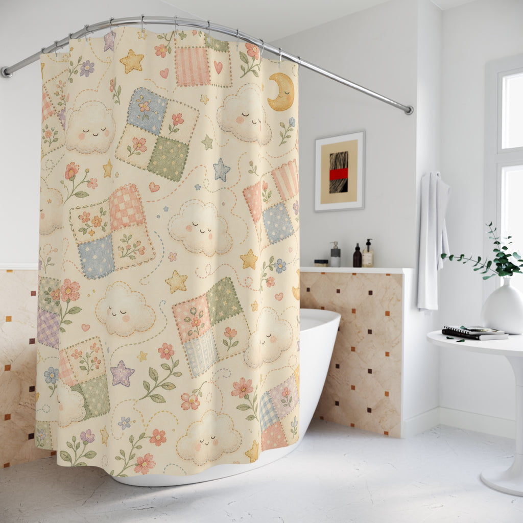Star Cloud Cute Shower Curtain