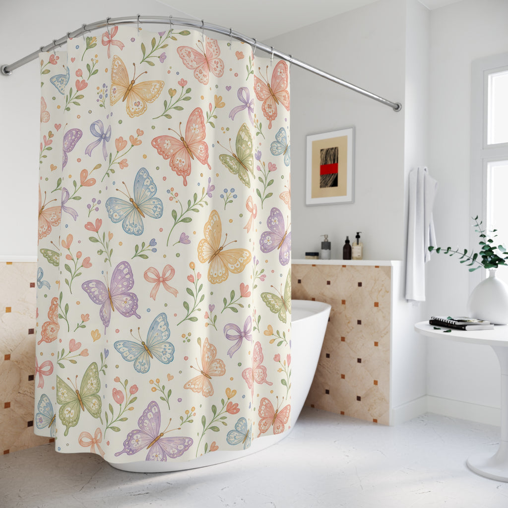 Butterfly Shower Curtain