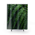 Nature Shower Curtain, Green Fern Bath Decor, Botanical Leaf Pattern, Forest Guest Bathroom Decor, Lush Spa Green Style, Forest Style