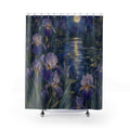Nocturne Iris Pond Shower Curtain