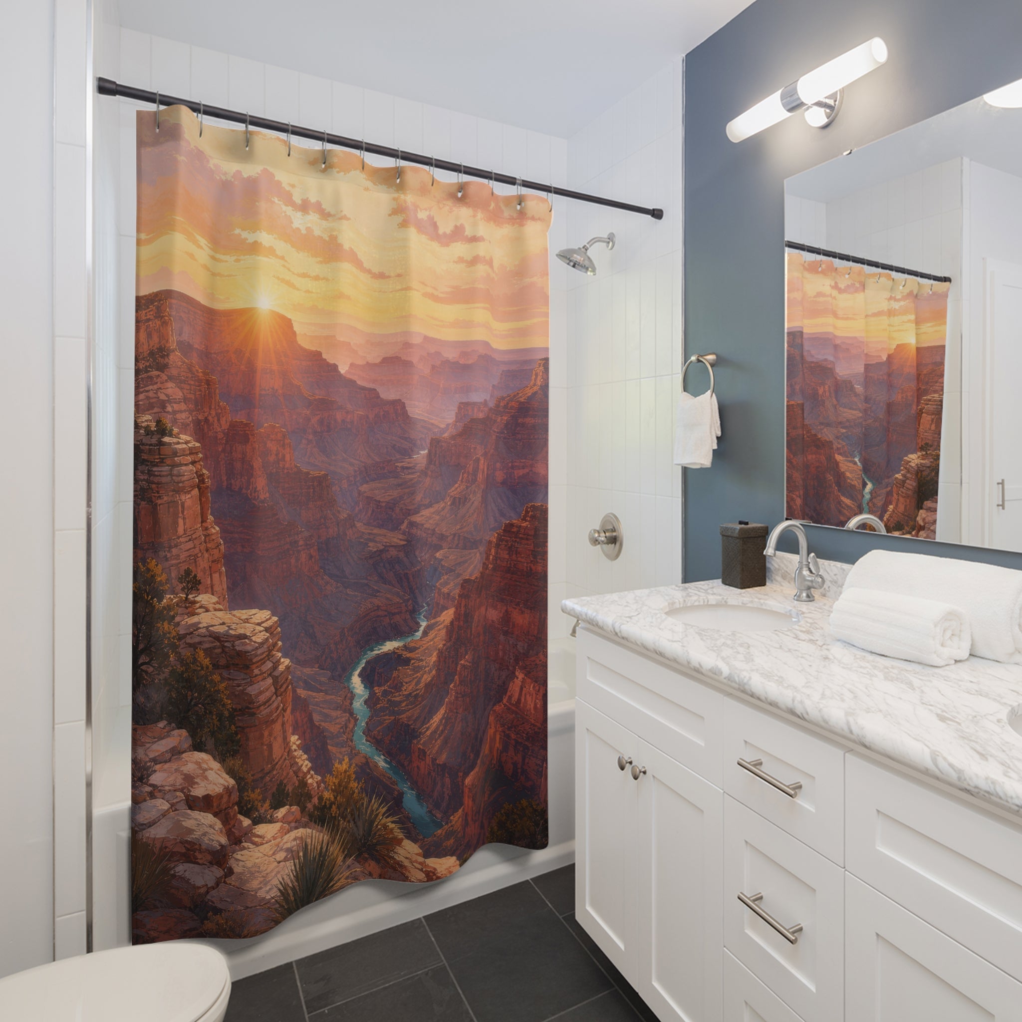 Grand Canyon Sunrise Shower Curtain