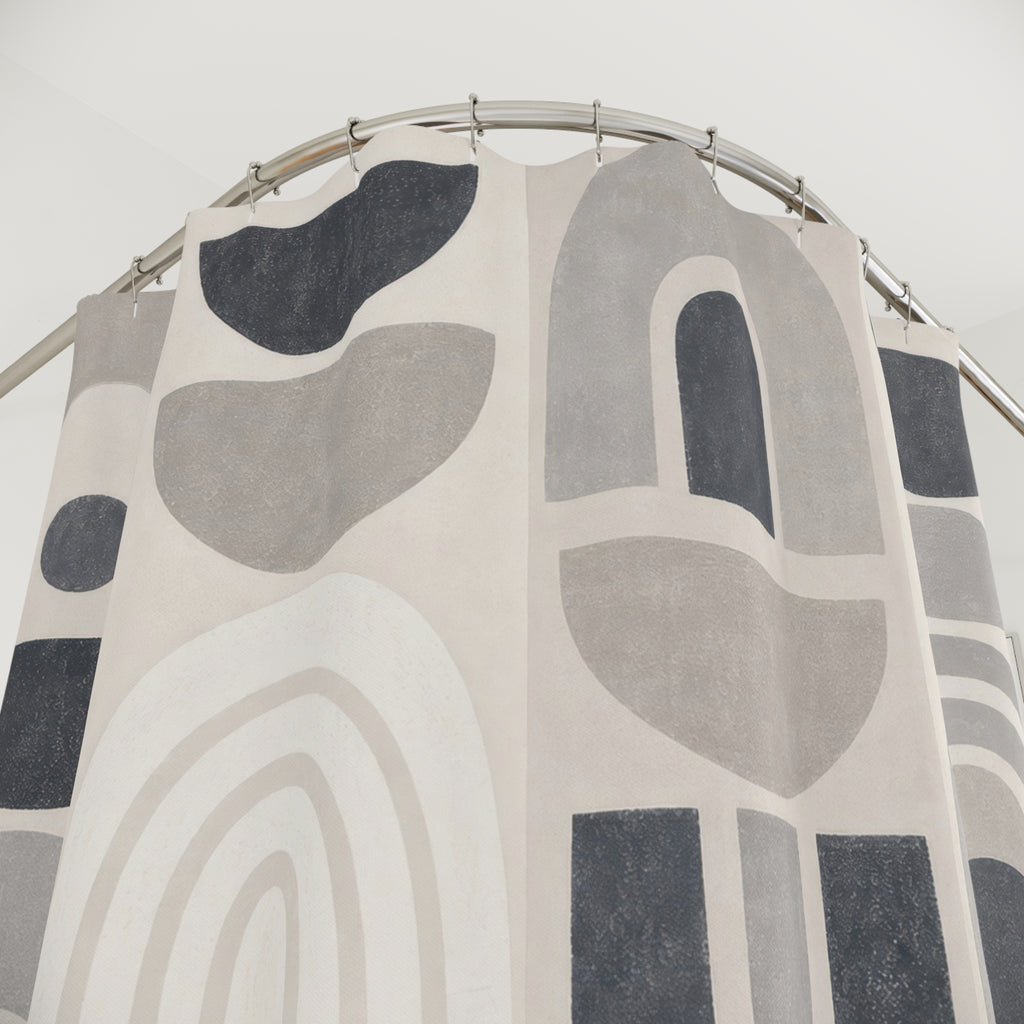 Mid Century Modern Shower Curtain