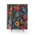 Colorful Folk Garden Shower Curtain