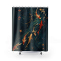 Jewel Koi Elegant Shower Curtain