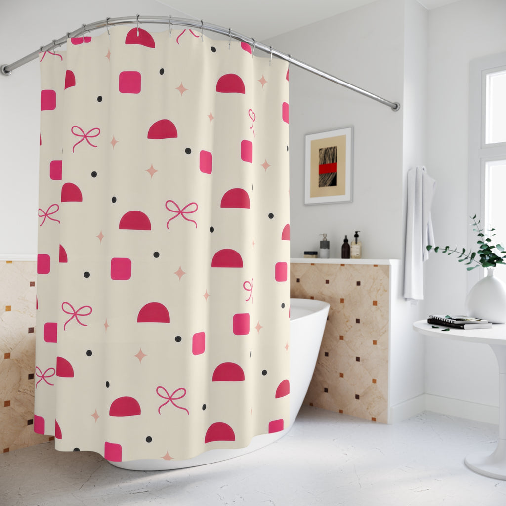 Hot Pink Shower Curtain