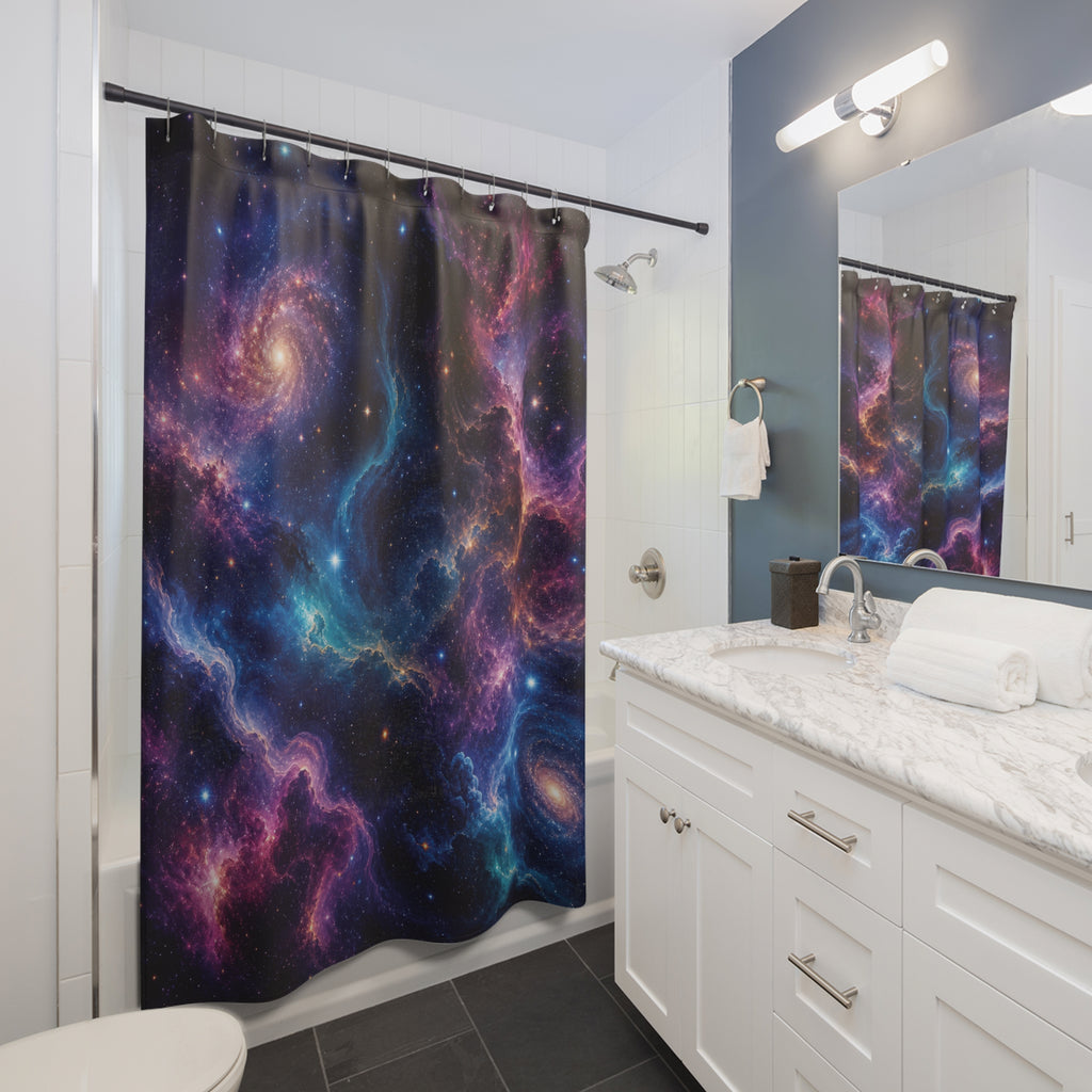 Cosmic Shower Curtain: Galaxy Space Pattern