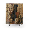 Antiquities Salon Museum Shower Curtain