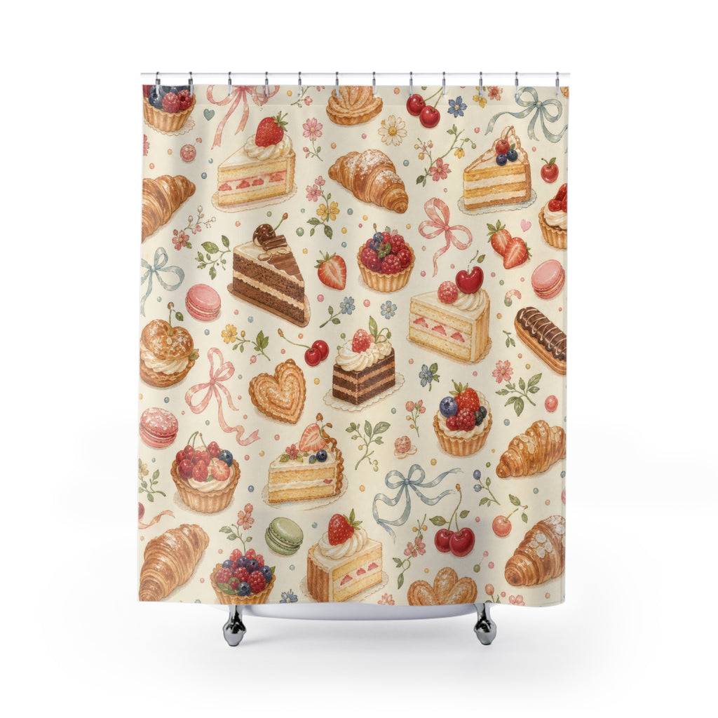 Dessert Bakery Cute Shower Curtain