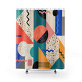 80s Statement Shower Curtain