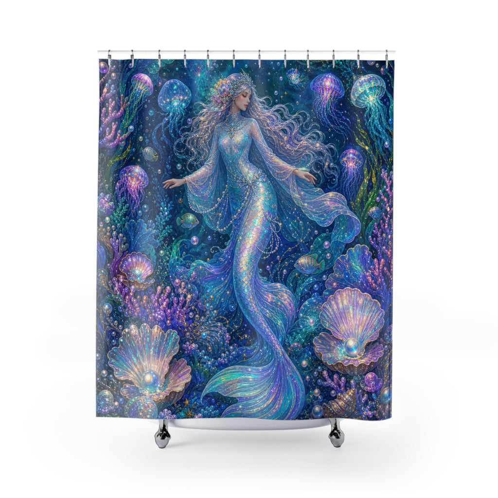 Jellyfish Ocean Fantasy Shower Curtain