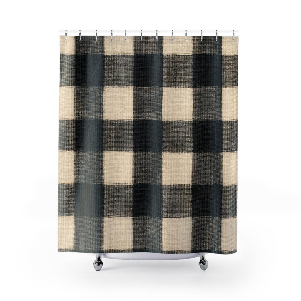 Buffalo Check Shower Curtain