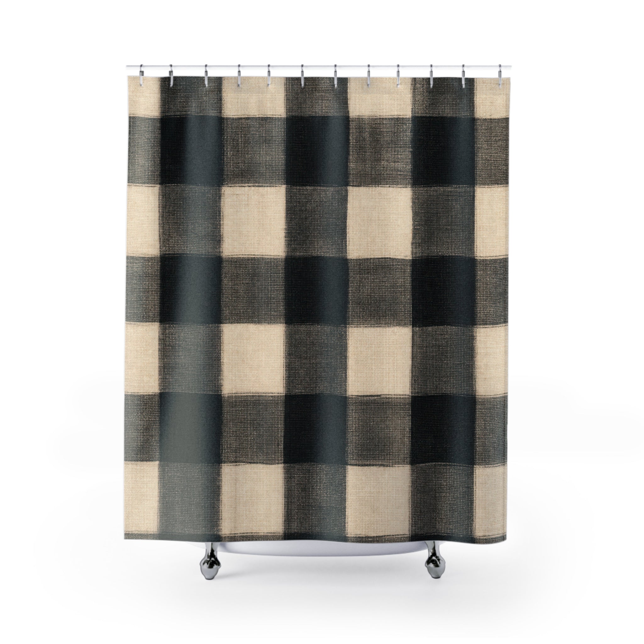Buffalo Check Shower Curtain