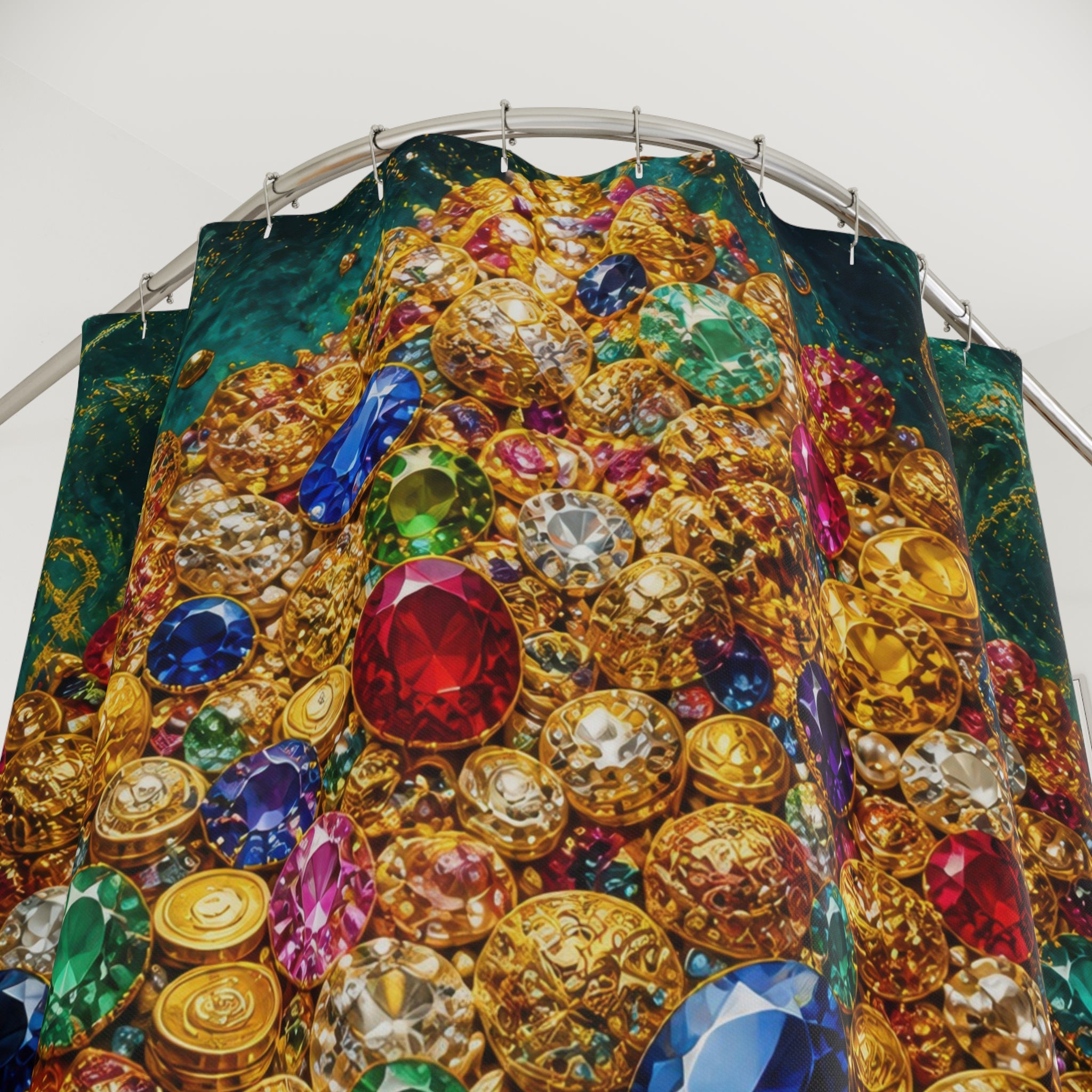 Unique Treasure Shower Curtain