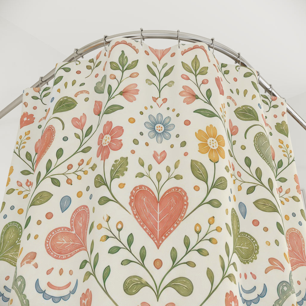 Heart Shower Curtain