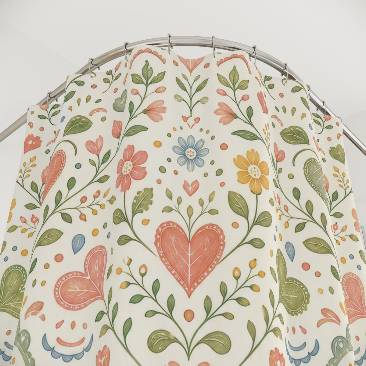 Heart Shower Curtain