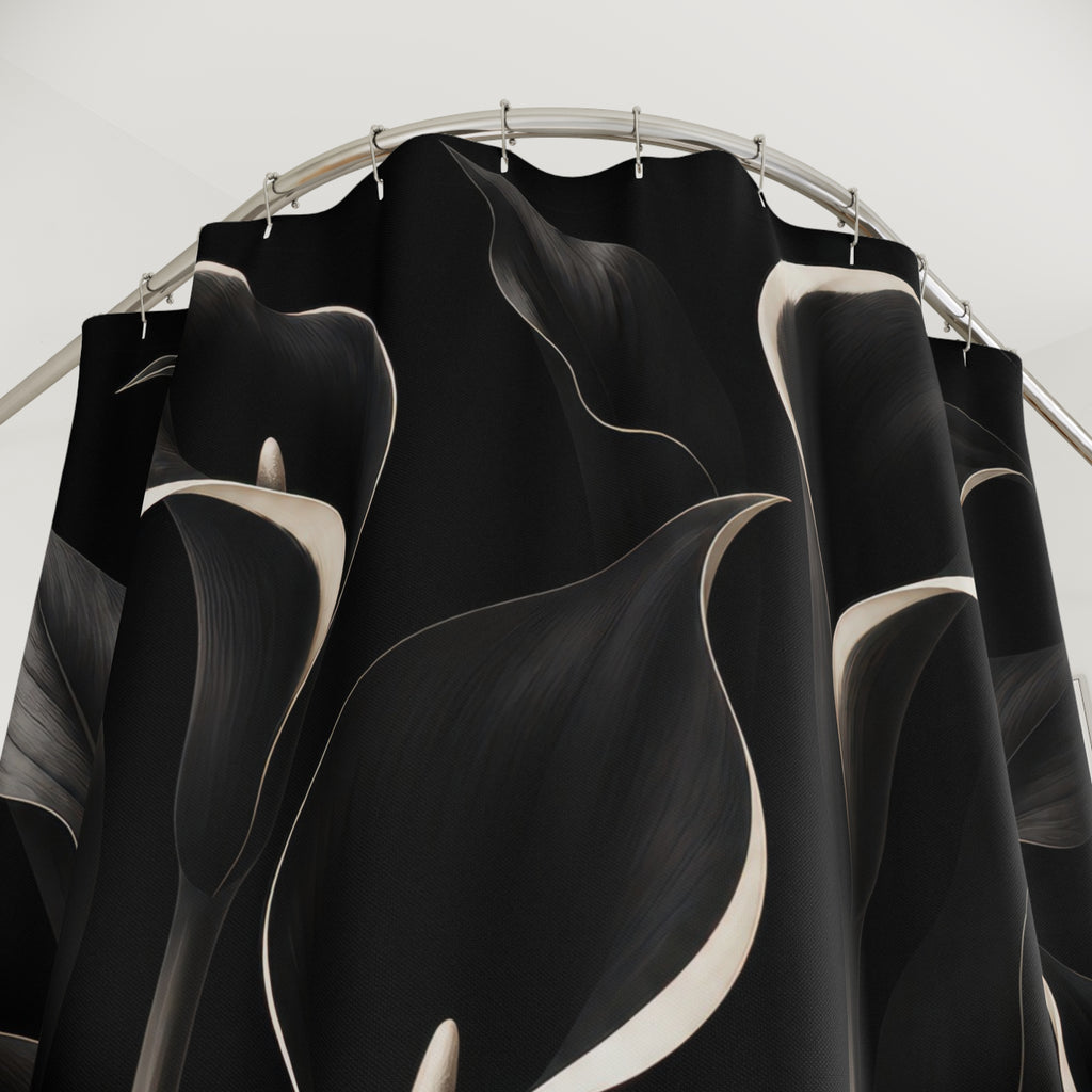 Calla Lily Flower Shower Curtain