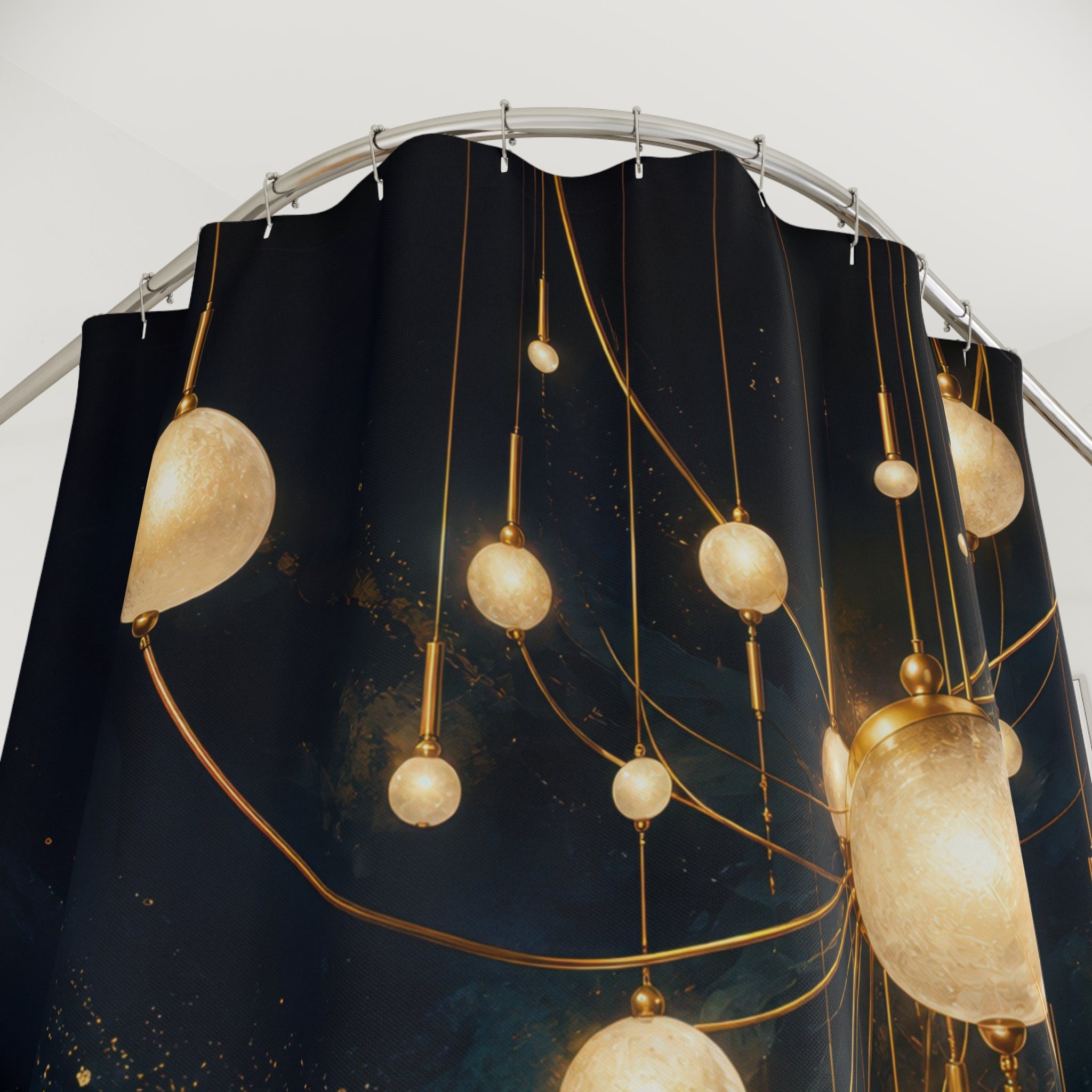 Grand Hotel Chandelier Shower Curtain