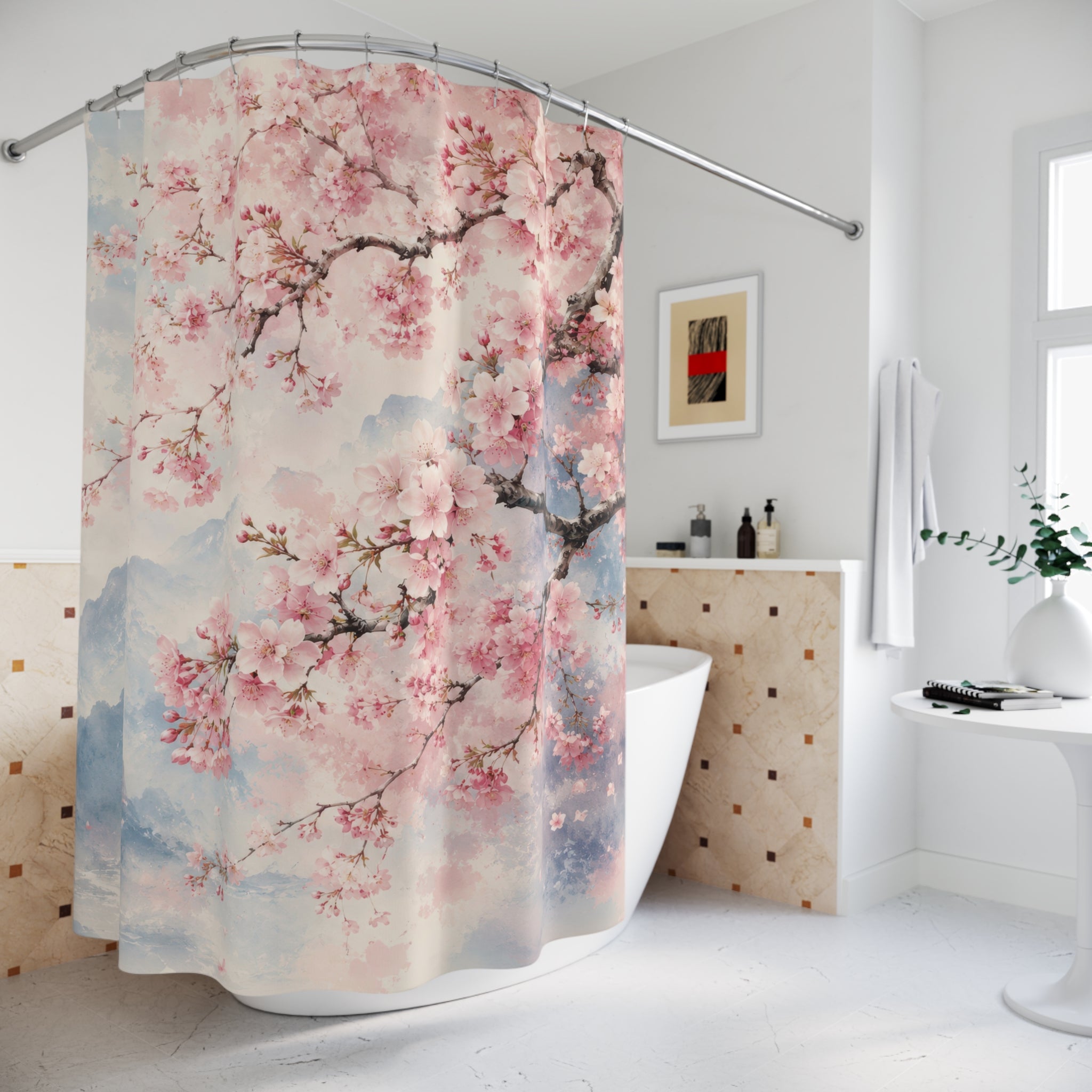 Cherry Blossom Shower Curtain